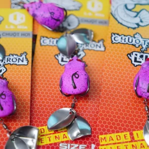 Thực tế cá lóc bú bình táp gọn mồi hơi Chuột Trơn LK Hòa