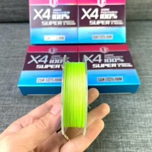 Sợi dù câu cá PE X4 LK Hòa siêu bền chống mài mòn