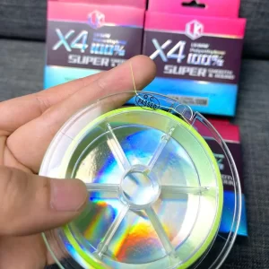 Cuộn dù PE X4 100m phù hợp cho mọi loại máy câu lure