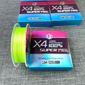 Các kích thước dây dù PE X4 LK Hòa chính hãng tại Đồ Câu LK Hòa