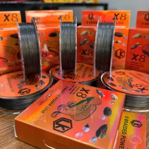 Tổng hợp các góc chụp thực tế của dây dù LK X8 màu đen