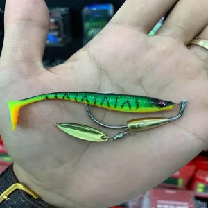 Hướng dẫn cách lắp mồi mềm NFF vào lưỡi câu AR15 giấu lưỡi chống vướng