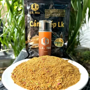 Hướng dẫn phối hợp thực tế Cám chép đen LK với tinh mùi để tạo ra ổ câu cá chép hiệu quả