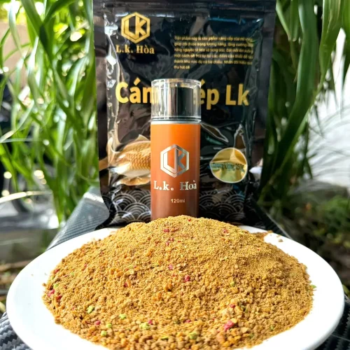 Hướng dẫn phối hợp thực tế Cám chép đen LK với tinh mùi để tạo ra ổ câu cá chép hiệu quả