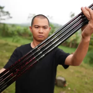 Hình ảnh thực tế cần rô chép LK Hòa 2026 siêu nhẹ