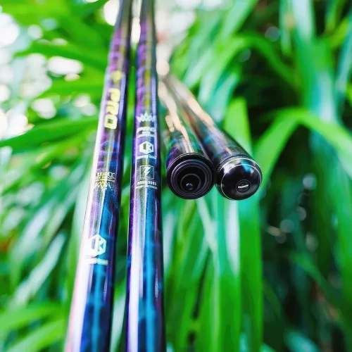 Cấu trúc ống carbon tròn đều của các lóng cần LK PRO 2025