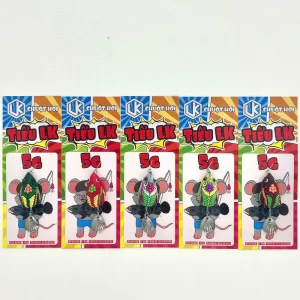 Bộ sưu tập 5 con mồi câu lure Chuột Tiểu LK với đầy đủ màu sắc chính hãng LK Hòa