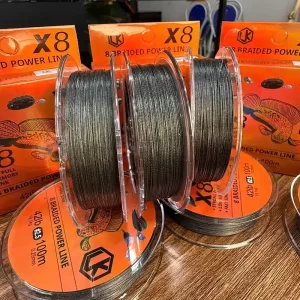 Thông số cuộn dù LK X8 màu đen size 2.5 tải 19.1kg