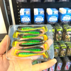 Khay mồi mềm NFF màu xanh bắt mắt sẵn hàng tại shop đồ câu LK Hòa