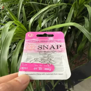 Khóa link Snap LK size số 1 chịu tải 46kg thiết kế thuôn gọn giúp tăng hiệu quả khi ném mồi lure