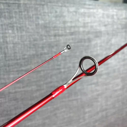 Khoen đầu bu chống xoắn cao cấp giúp thoát dây mượt trên cần câu lure SOLID LK