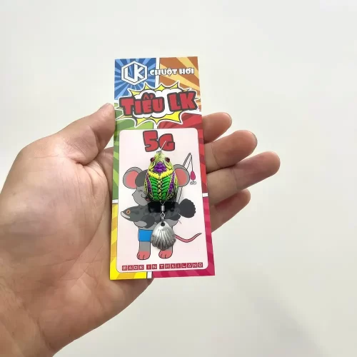 Mồi câu lure Chuột Tiểu LK trọng lượng 5g nguyên bao bì nhãn mác từ nhà sản xuất