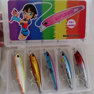 Mồi lure Lipless 82 không môi chuyên trị cá chẽm vược nước lợ và nước mặn