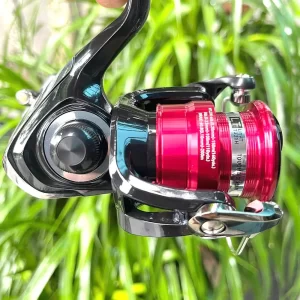 Chi tiết thông số chứa dây cước và dây PE trên Spool máy câu lure DAIWA MG