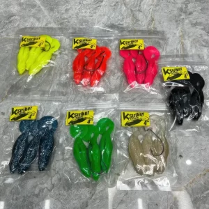 Mồi mềm skipping strike trọn bộ bảng màu đa dạng giúp bạn lựa chọn tùy theo điều kiện môi trường