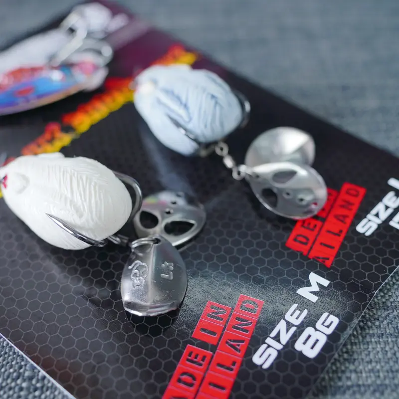 Combo câu lure cần Cheap LK máy Daiwa MG đi kèm hai con mồi chuột hơi LK chính hãng