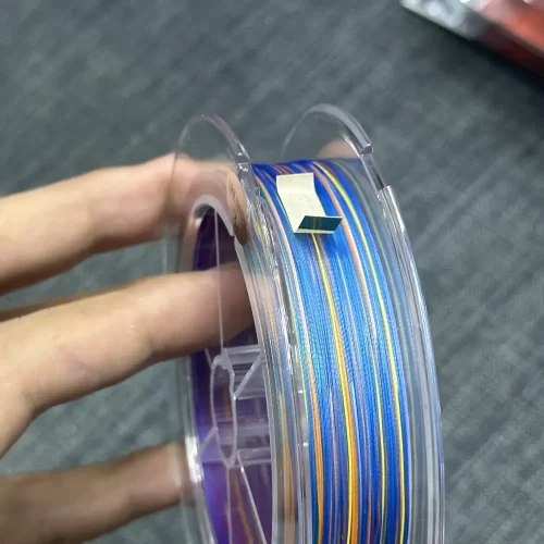 Dù Câu Cá LST Jigging PE X8 lõi nhựa trong suốt nhìn rõ kết cấu sợi dù Nhật