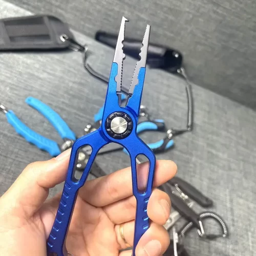 Kìm LK mở vòng ring màu xanh dương bằng hợp kim cao cấp siêu nhẹ siêu bền