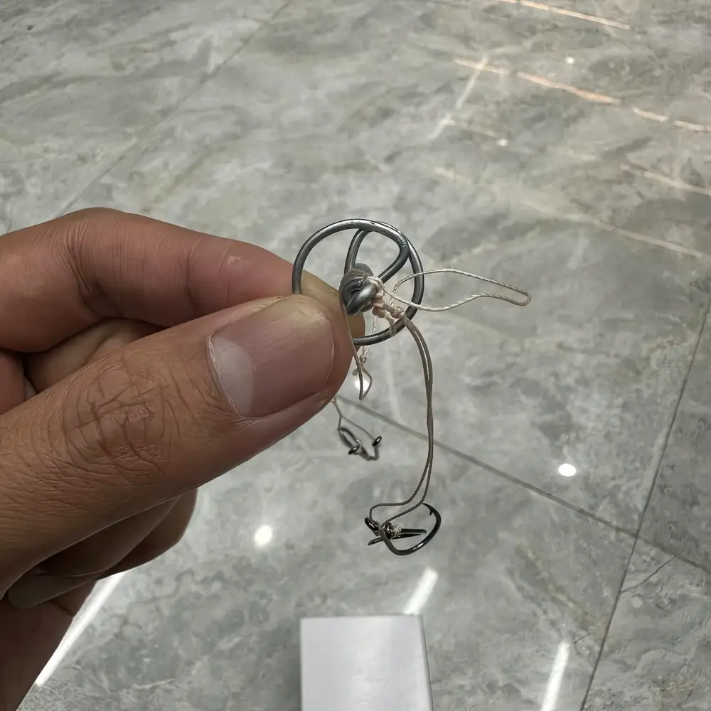 Lưỡi Lancer Độ chi tiết nút buộc dây dù thẻo câu chịu tải siêu cao