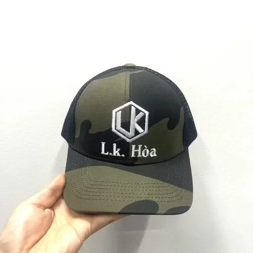 Mũ LK Hòa nón kết câu cá họa tiết rằn ri mạnh mẽ ôm vừa vặn form đầu nam