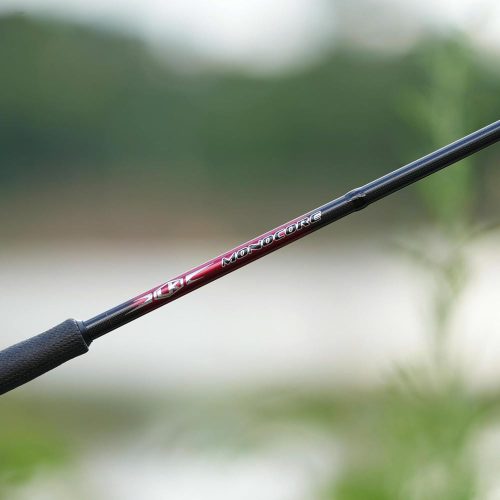 Cần câu lure Mono LK lộ rõ phôi full carbon cao cấp cùng logo LK nổi bật