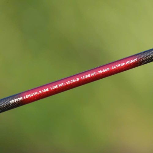 Cần câu lure Mono LK bản đứng 2m1 độ cứng H tải mồi 20 đến 80g bạo lực