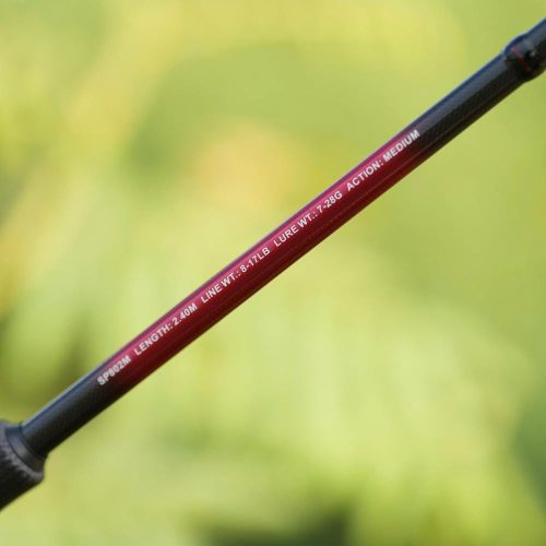 Cần câu lure Mono LK bản đứng 2m4 độ cứng M tải mồi 7 đến 28g chuẩn xác